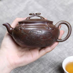 Tea Kettle Antique Teapot Retro Home Teapot Restaurant Small Wine Pot Home Decoration Teapot Ceramic Tea Infuser - Image 6