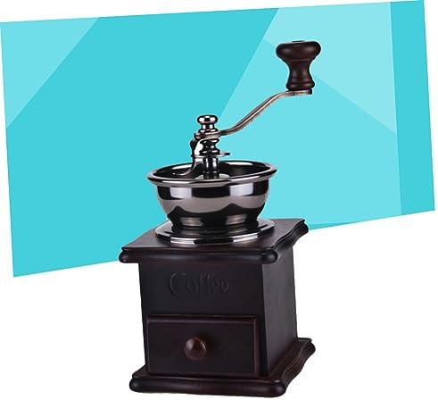 Manual Coffee Bean Hand Grinder, Adjustable Stainless Steel Burr Mill - Image 3