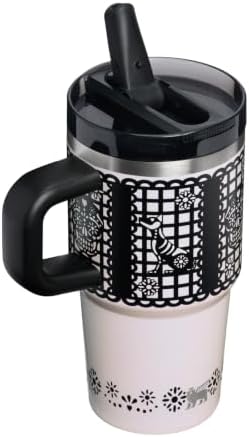STANLEY Quencher ProTour Flipstraw Tumbler, 20 oz, Salt Papel Picado - Image 4