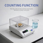 Analytical Balance 500g 0.001g High Precision Scale with Windshield - Image 5