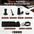 54mm Espresso Accessories Kit with Silicone Tamping Station, 7PCS - Image 2