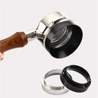 Magnetic Aluminum Espresso Dosing Ring Dosing Funnel, 51mm 53mm 58mm, Coffee Accessories for Portafilters(Black 51MM) - Image 4