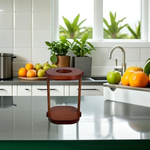 Wood Coffee Drip Stand for Xmas, Portable Pour-over Holder - Image 5