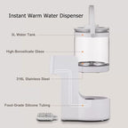 3L Instant Hot Water Dispenser,Instant Electric Kettle,Detachable High‑Borosilicate Glass Tank,Adjustable Temperature & Volume,Adjustable Temp Hot Water Dispenser for Home & Office - Image 2