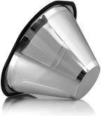 Kalita Wave 185 & Oxo 8 Cup Coffee Filter, Reusable Stainless Steel by GZEduld