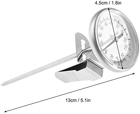 Instand Read 2-Inch Dial Thermometer,Best for The Coffee Drinks,Chocolate Milk Foam - Image 2