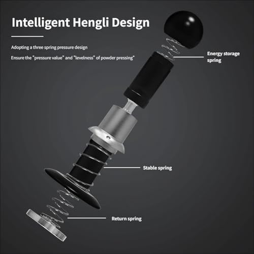 58mm Leveling Coffee Tamper with Calibrated Spring Loaded - Image 6