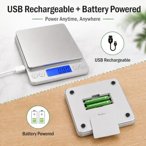 1kg/0.01g High Accuracy Digital Gram Scale Coin Scale to Weigh Coins - Image 4