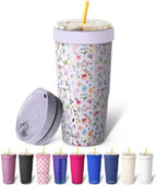 Frost Buddy Togo Buddy 30oz Tumbler - Spill-Proof Flip Lid (Wildflower-one) by FrostBuddy