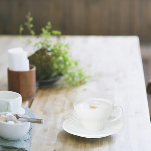 2 oz Espresso Cups Set of 2, Ceramic Cappuccino Cups with Saucers, Durable Porcelain Tea Set & Modern Coffee Cup Collection, Coffee Lover Gifts - Image 7