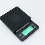 5kg Black Kitchen Coffee Scale with Timing Function and LCD - Image 7