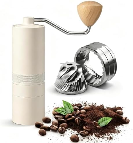 Pro Manual Coffee Grinder Stainless Steel Conical Burr by Unknown