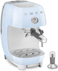 Smeg ECF03 Made in Italy Retro Espresso Machine with Cold Brew, 15 Bar Pump, Thermoblock Heating, Steam Wand, Adjustable Temperature, 47 oz Water Tank- (Pastel Blue) by Unknown