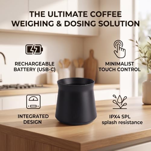 Asixxsix Digital Coffee Bean Dosing Cup with Scale - Image 5