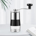 Coffee Grinder Small Coffee Grinder Hand-cranked Coffee Machine Portable Grinder Stainless Steel Grinder Suitable for Home Use Manual Coffee Grinder - Image 4