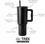 Simple Modern Halloween Tumbler with Handle | 40oz | Spiderweb - Image 4