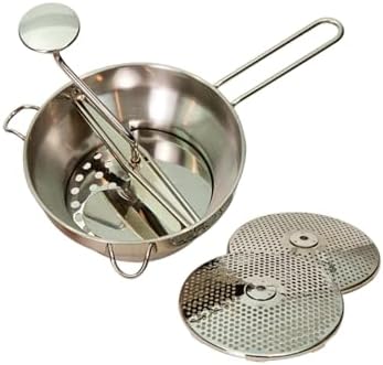 Granite Ware Stainless Steel Deluxe Food Mill, 2 Qt - Silver - Image 2