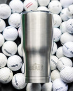 Beast 40 oz Tumbler Stainless Steel Vacuum Insulated Coffee Ice Cup Double Wall Travel Flask (Stainless Steel) - Image 3