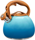 GGC Whistling Tea Kettle for Stove Top, 3.2QT/3L Stainless Steel Tea Kettle by GGCProducts