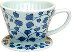Coffee Dripper Japanese Ceramic Made in Japan Arita Imari ware Porcelain Karakusa by JapanesePotteryinTokyo