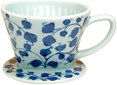 Coffee Dripper Japanese Ceramic Made in Japan Arita Imari ware Porcelain Karakusa by JapanesePotteryinTokyo