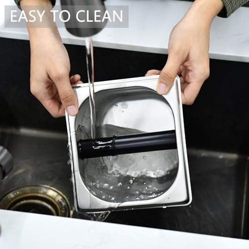 Espresso Knock Box Stainless Steel Coffee Puck Container Knockbox - Image 6