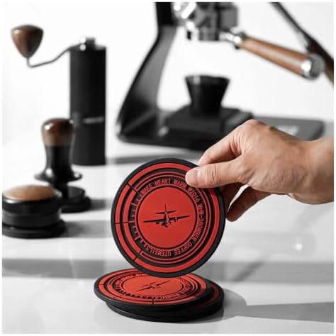 Silicone Coffee Tamper Mat Pot Pad Tamper Stoage Mat for Barista Dish Draining Pad Home Kitchen Accessories(Tamp Mat) - Image 6