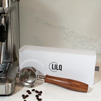 LILQ 54mm Naked Bottomless Portafilter Compatible with Breville Barista Express, Barista Pro, Bambino, and More – 18-20g basket included (Rosewood Smooth, 54mm) - Image 6