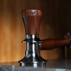 51mm Tamper Tool Espresso Rosewood Spring Loaded 30LB Calibrated Coffee Tamper Compatible With Delonghi, Casabrews, Smeg and more Espresso Machine Accessories - Image 2