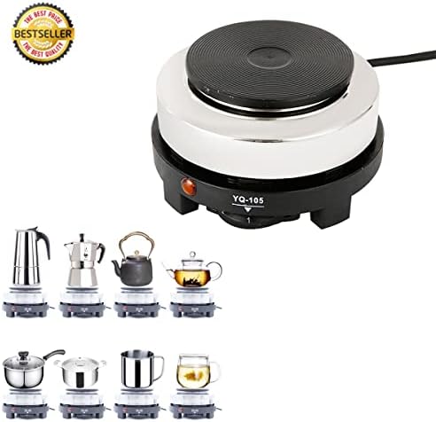 Mini Electric Stovetop for Espresso Maker Moka Pot Tea Pot & Cooking Stove for Camping, Dorm, RV - Image 2