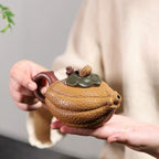 Tea Kettle Home Creative Original Mineral Handmade Purple Clay Pot Tea Room Loose Tea Tea Maker Ceramic Tea Infuser - Image 4