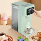 Instant Hot Water Dispenser, 110V 1500W Electric Tea Kettle with 0.8Gal Water Tank and Safety Lock, Adjustable Water Temp & Quantity Hot Water Dispenser with Night Light, for Home, Office (Green) - Image 2