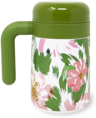 kate spade new york Tea Infuser Travel Mug, Hidden Garden - Image 3