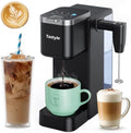 Tastyle Single Serve Coffee Maker with Built-in Detachable Milk Frother by Tastyle