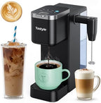 Tastyle Single Serve Coffee Maker with Built-in Detachable Milk Frother by Tastyle