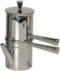 Ilsa Neapolitan Coffee Maker, Stainless Steel, Silver Color, for 6 Cups by Ilsa