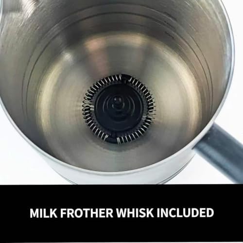 Stainless Steel Milk Cup，Compatible For Ninja，Luxe Cafe ES601/ES655/ES701 - Image 5