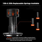IKAPE V5 58.5MM Impact Espresso Tamper, Coffee Tamper with 15lb / 25lb / 30lb Replacement Springs, Espresso Tamper with sound Feedback - Image 5