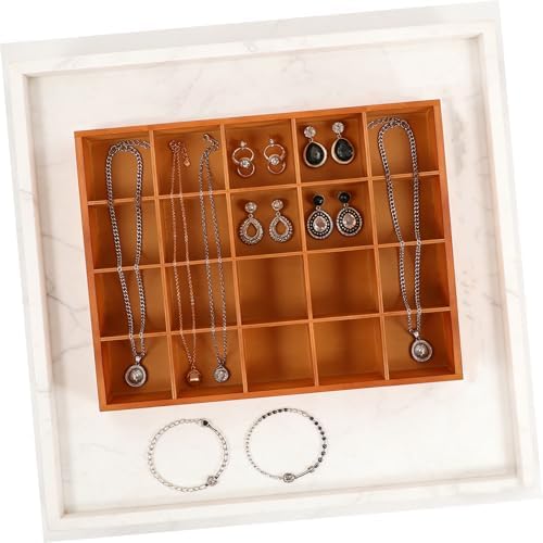 20 Compartment Wooden Storage Box Stable Practical Underwear Storage Case Socks Organizer Sundries Container Storage Box for Socks Panties - Image 5