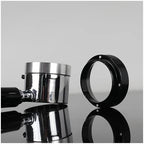 Espresso Dosing Funnel 10 Pcs Coffee Metering Rings Magnetic Funnel Espresso Machine Accessories Barista Tools(Silver,51mm) - Image 5