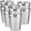 Beasea Stainless Steel Cups 10 oz, 8 Pack Small Bulk Stainless Steel Tumbler Stackable Insulated Cups for Drinking Double Wall Metal Glasses Tin Cups for Home Restaurant Office Party Camping by Beasea