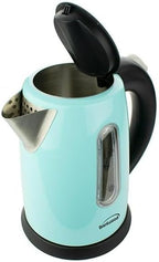 1 Liter Stainless Steel Cordless Electric Kettle – Fast Boil Hot Water Heater with Auto Shut-Off, BPA-Free, 360° Swivel Base, for Tea, Coffee & Instant Meals (Blue) - Image 5