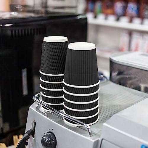 Yaomiao 200 Pcs 4 oz Disposable Espresso Coffee Cups, Black - Image 6