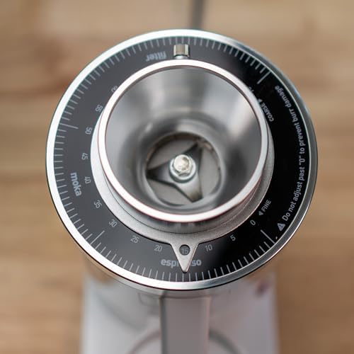 MiiCoffee DF64 II Single Dosing Coffee Grinder (White) - Image 2