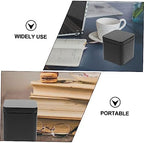 Healifty 2sets Tinplate Loose Tea Canister Airtight Tea Box Organizer Storage Box for Leaves Beans Candy 10pcs*2 - Image 2