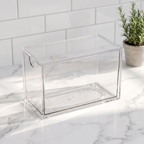 3pcs Tea Bag Storage Organizer with Drawers, Acrylic Stackable Box - Image 7
