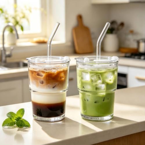 Matcha Cup Iced Coffee Tumbler, 15 oz, Set of 6 - Image 2