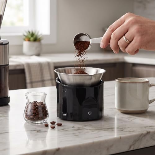 Asixxsix Coffee Scale with Dosing Cup, 0.1g Accuracy - Image 6