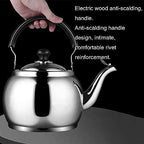 Tea Kettle Gas Kettle an Stovetop Water Kettle and Stainless Steel Stovetop Safe Teapot an Induction Whistling Stovetop Kettle Stove Top Whistling Tea Kettle (Onecolor 6.8l) - Image 2