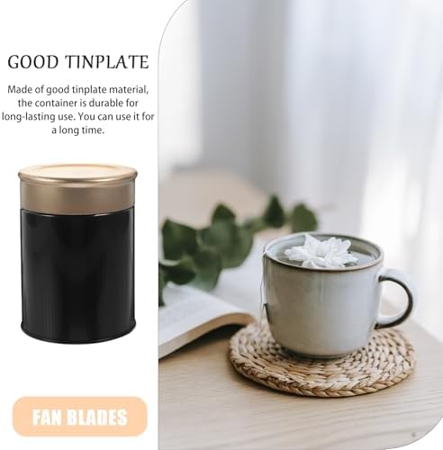 6Pcs Portable Metal Tea Tins for Loose Leaf Tea Storage and Organization Airtight Empty Coffee Canisters for Candy Snacks Dried Foods Tinplate Containers for Kitchen and Office Use - Image 6
